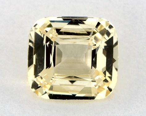 2.15 Carat Cushion Natural Yellow Sapphire