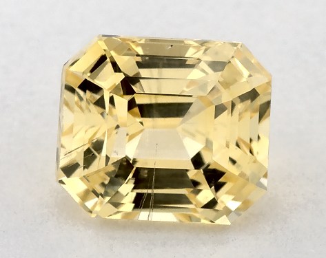 2.05 Carat Emerald Natural Yellow Sapphire