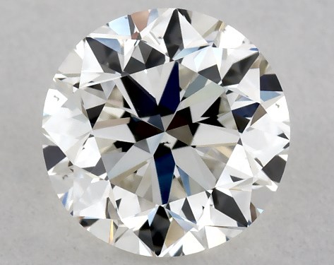 GIA 1.00 Carat H-VS2 Very Good Cut Round Diamond
