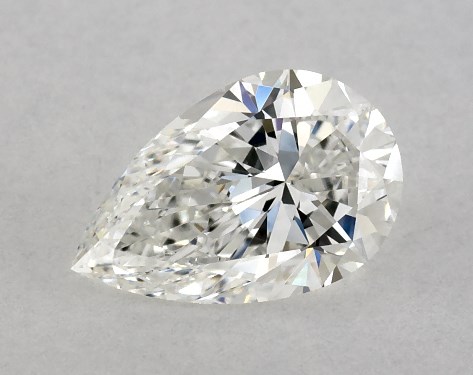 GIA 0.52 Carat G-IF Very Good Cut Pear Diamond
