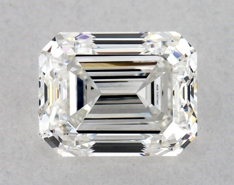 GIA 1.01 Carat H-VS2 Very Good Cut Emerald Diamond