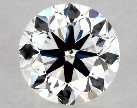 GIA 1.00 Carat H-VS1 Very Good Cut Round Diamond