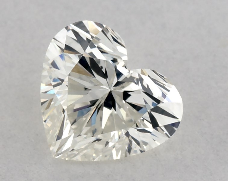 0.5 carat heart diamond, I SI1