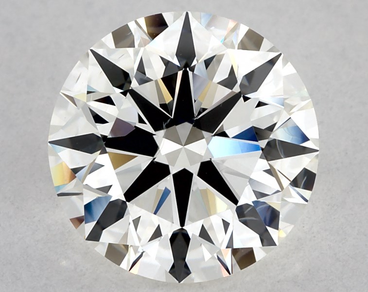 2.51 carat round diamond, H SI1