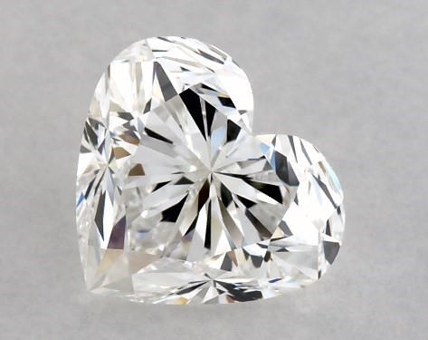 GIA 1.01 Carat F-VVS2 Very Good Cut Heart Diamond
