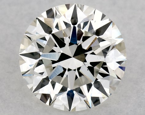GIA 0.77 Carat H-VS1 Excellent Cut Round Diamond