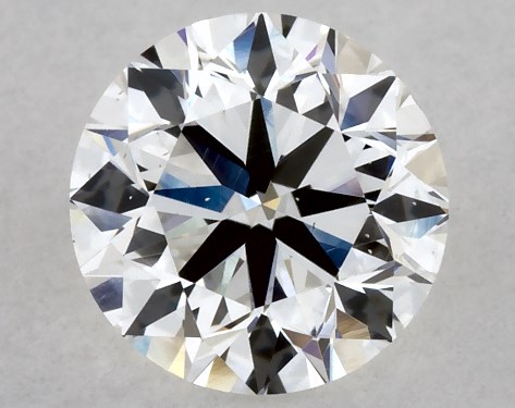 GIA 1.00 Carat E-VS2 Very Good Cut Round Diamond