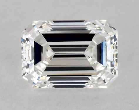 GIA 1.01 Carat H-VS1 Very Good Cut Emerald Diamond