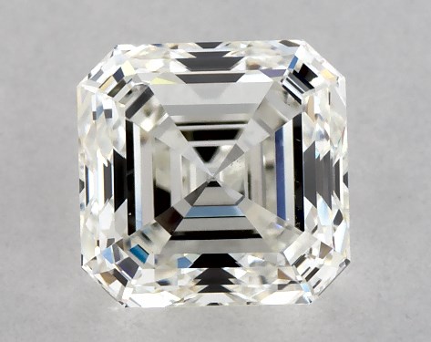 GIA 1.02 Carat H-VS2 Very Good Cut Asscher Diamond