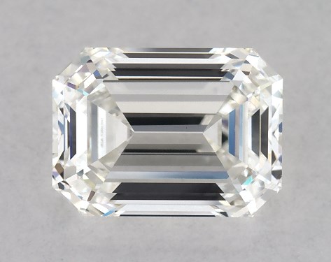 GIA 1.01 Carat H-VS1 Ideal Cut Emerald Diamond