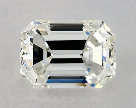 GIA 3.01 Carat H-VS2 Very Good Cut Emerald Diamond