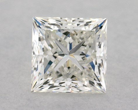 GIA 1.01 Carat H-VS1 Ideal Cut Princess Diamond