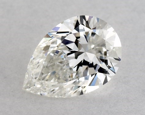 GIA 0.50 Carat G-VS1 Very Good Cut Pear Diamond