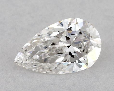 GIA 0.40 Carat G-VS1 Ideal Cut Pear Diamond