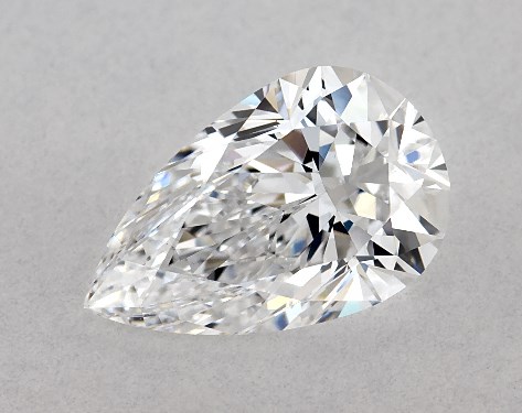 GIA 1.01 Carat D-VS2 Ideal Cut Pear Diamond