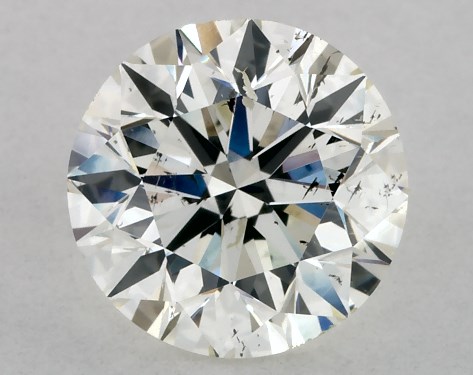 GIA 1.50 Carat K-SI2 Very Good Cut Round Diamond