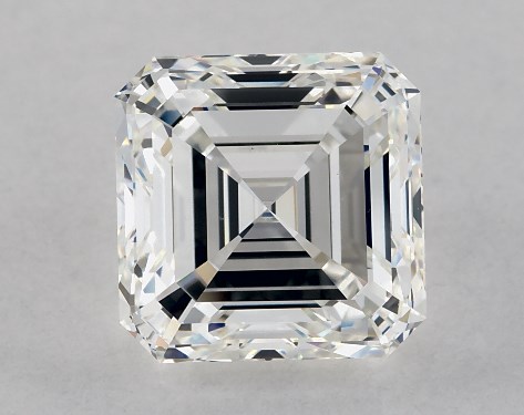 GIA 3.01 Carat H-VS2 Very Good Cut Asscher Diamond