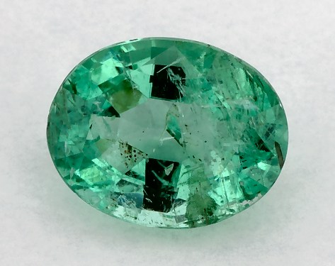 2.49 Carat Oval Natural Green Emerald