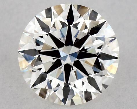 GIA 0.76 Carat H-VS2 Excellent Cut Round Diamond