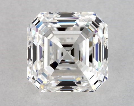 GIA 1.10 Carat F-VS2 Very Good Cut Asscher Diamond