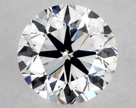 GIA 1.00 Carat H-VVS2 Very Good Cut Round Diamond