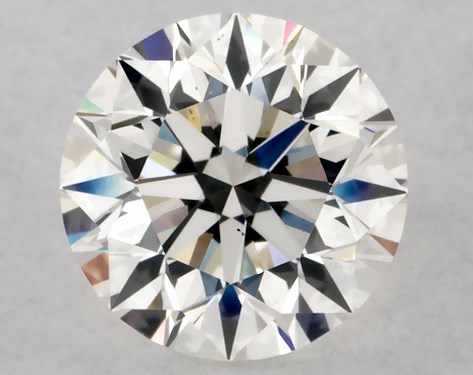 GIA 1.00 Carat H-VS2 Excellent Cut Round Diamond