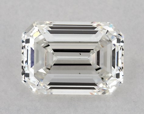 GIA 1.01 Carat H-VS2 Good Cut Emerald Diamond