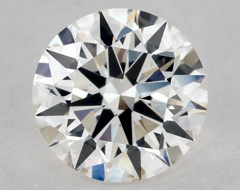 GIA 1.00 Carat J-VS2 Very Good Cut Round Diamond