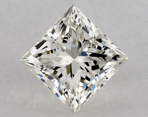 GIA 1.50 Carat K-SI2 Ideal Cut Princess Diamond
