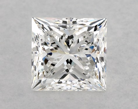 GIA 1.01 Carat E-VS2 Ideal Cut Princess Diamond