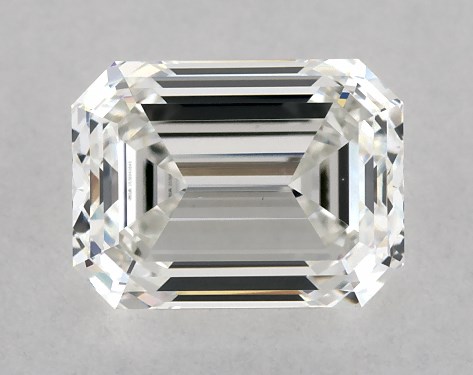 GIA 1.01 Carat H-VS1 Very Good Cut Emerald Diamond