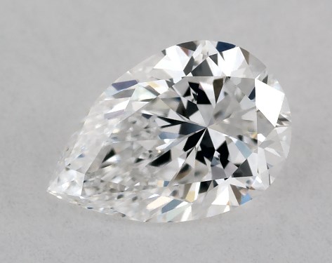 GIA 0.50 Carat D-VS1 Very Good Cut Pear Diamond