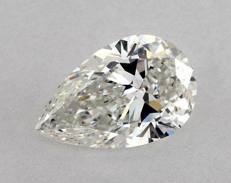 GIA 1.29 Carat I-VS2 Ideal Cut Pear Diamond