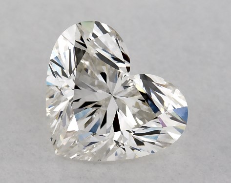 GIA 1.01 Carat H-VS2 Ideal Cut Heart Diamond