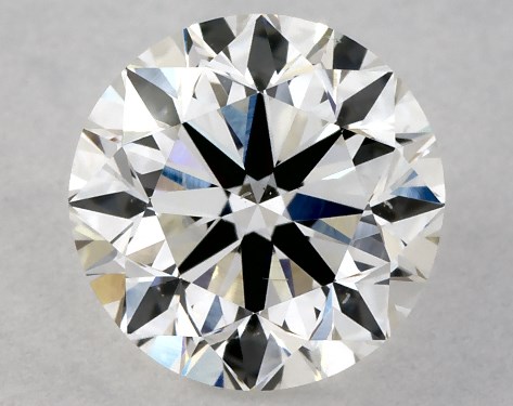 GIA 1.00 Carat H-VS2 Very Good Cut Round Diamond