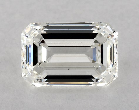 GIA 1.01 Carat H-VS1 Very Good Cut Emerald Diamond