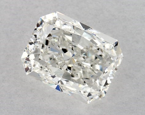 GIA 1.01 Carat H-VS2 Ideal Cut Radiant Diamond