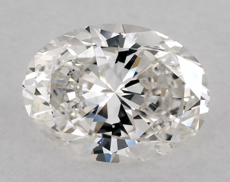 GIA 1.00 Carat H-VS2 Good Cut Oval Diamond