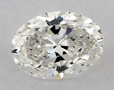 GIA 1.00 Carat H-VS2 Ideal Cut Oval Diamond