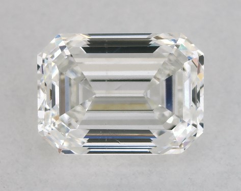 GIA 1.00 Carat F-VS2 Very Good Cut Emerald Diamond