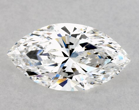 GIA 1.00 Carat D-VS1 Very Good Cut Marquise Diamond
