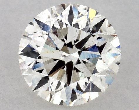 GIA 1.02 Carat H-SI2 Very Good Cut Round Diamond