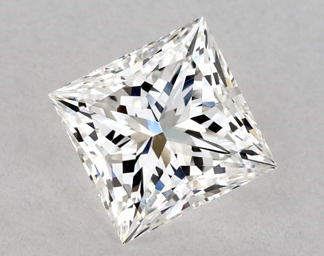 GIA 1.01 Carat G-VVS2 Ideal Cut Princess Diamond