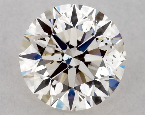 GIA 0.50 Carat K-SI2 Very Good Cut Round Diamond
