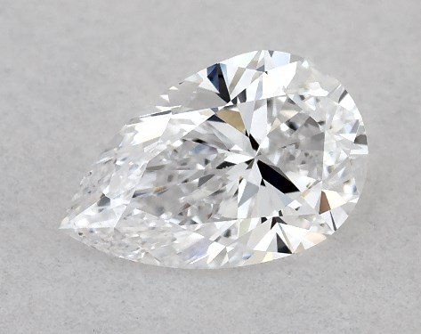 GIA 0.40 Carat D-VS1 Very Good Cut Pear Diamond
