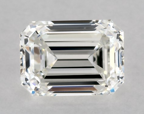 GIA 1.01 Carat H-VS1 Very Good Cut Emerald Diamond