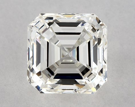 GIA 1.01 Carat H-VS2 Very Good Cut Asscher Diamond