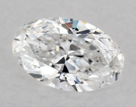 GIA 0.27 Carat D-SI1 Good Cut Oval Diamond