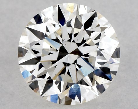 GIA 0.76 Carat H-VS2 Excellent Cut Round Diamond