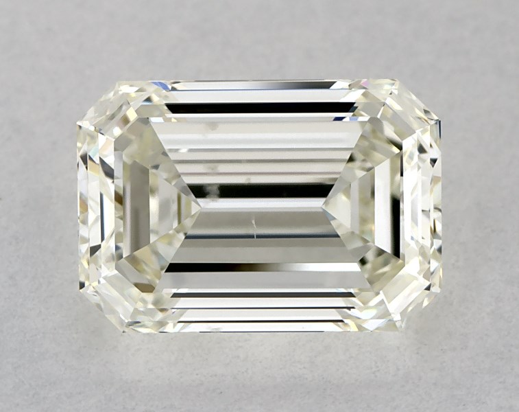 1.5 carat emerald diamond, I VS2